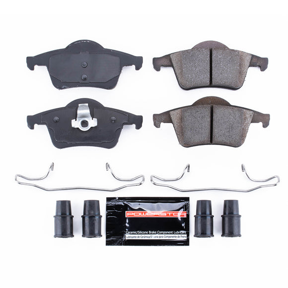 PowerStop Z23 Evolution Sport Carbon-Fiber Brake Pads With Hardware