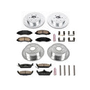 PowerStop Z23 Daily Driver Carbon-Fiber Ceramic Brake Pad and Drilled & Slotted