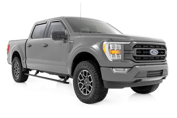 Rough Country Power Running Boards Super Cab For Ford F-150 F-250 F-350 15-23