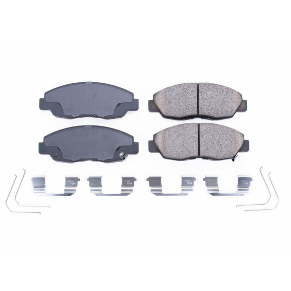 PowerStop Z17 Evolution Ceramic Brake Pads With Hardware