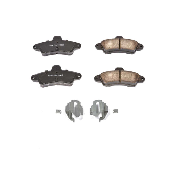PowerStop Z17 Evolution Ceramic Brake Pads With Hardware