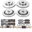PowerStop Z26 Street Performance Ceramic Brake Pad and Drilled & Slotted Rotor K