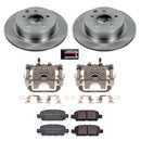 PowerStop OE Stock Replacement Low-Dust Ceramic Brake Pad, Rotor and Caliper Kit