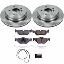 PowerStop OE Stock Replacement Low-Dust Ceramic Brake Pad and Rotor Kit