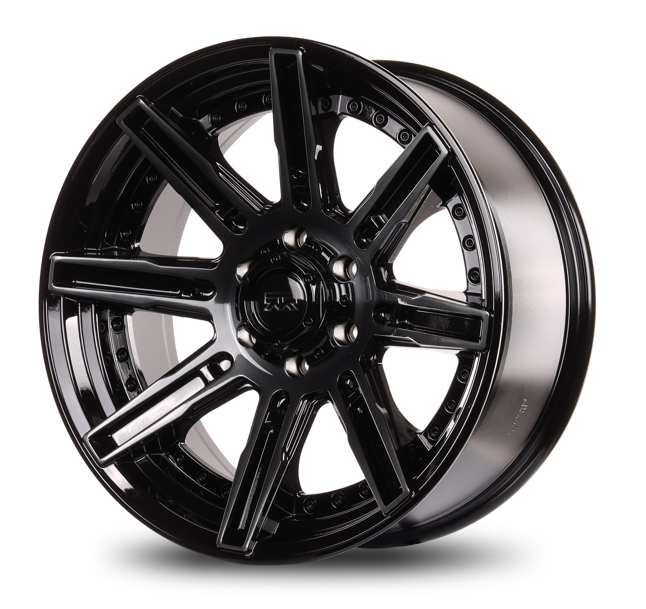 20x9 Mudder Trucker MT502 Stroker Brushed Dark Tint 6x135 ET1 Wheel Rim