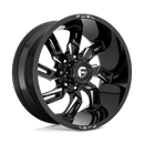 22x10 Fuel Off-Road D747 Lockdown Gloss Black Milled 5x127 ET-18 CB71.5 Wheel
