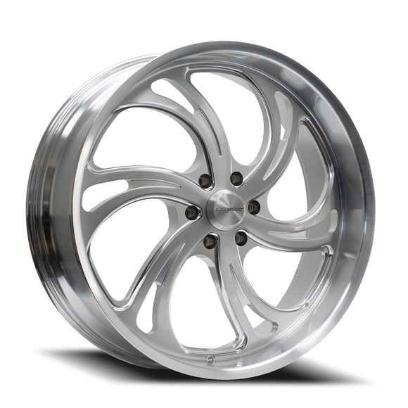 24x10 Corsart Argon 6 Brushed Milled Right Side 6x135 ET31 Wheel