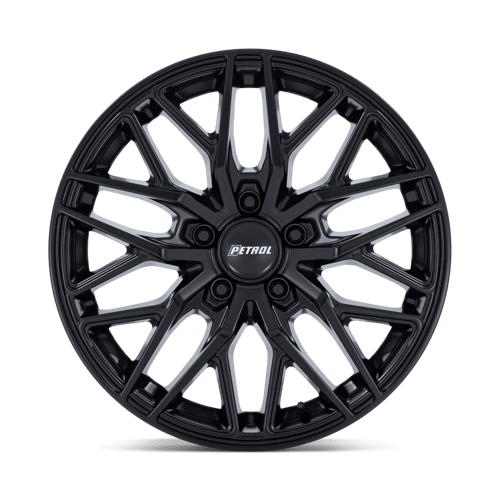 17x8 Petrol PE004 P3E Matte Black 5x108 ET40 CB72.56 Wheel Rim