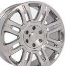 20" Replica Wheel FR98 Fits Ford Expedition Rim 20x8.5 Chrome Wheel