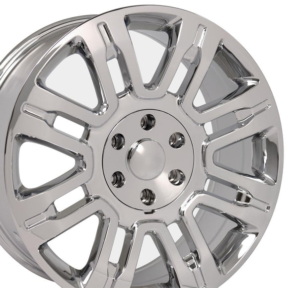 20" Replica Wheel FR98 Fits Ford Expedition Rim 20x8.5 Chrome Wheel