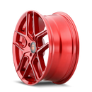 17x8 Touren TR79 Crimson Candy Red 5x120 ET35 CB72.56 Wheel Rim