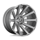 20x10 Fuel Off-Road D714 Contra Platinum Brushed Gunmetal 6x135 ET-19 Wheel