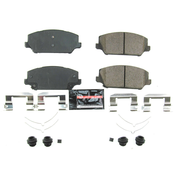 PowerStop Z23 Evolution Sport Carbon-Fiber Brake Pads With Hardware