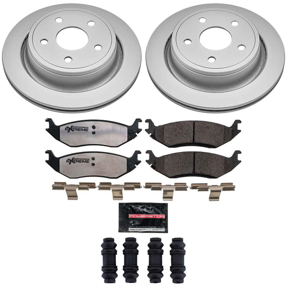 Z36 Truck & Tow Premium Carbon-Fiber Ceramic Brake Pad and Fully Coated Rotor Ki