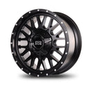 20x9 Mudder Trucker MT937 Sawtooth Black 6x135 6x139.7 6x5.5 ET18 Wheel-3