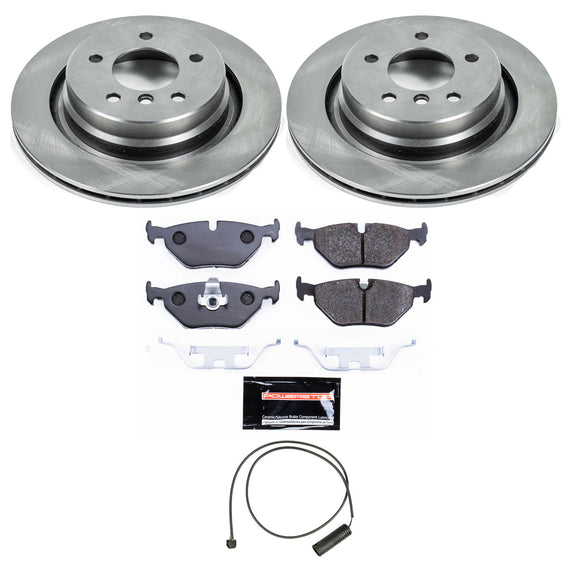 PowerStop Track Day Spec High-Performance Brake Pad and Rotor Kit