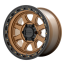20X9 KMC KM548 CHASE Matte Bronze With Black Lip 5X127 ET0 wheel/rim-5