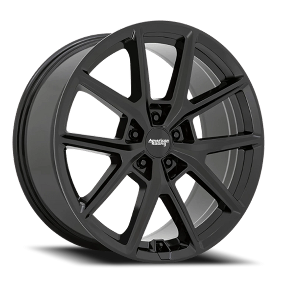 18X8 American Racing AR943 Gloss Black 5X120 ET35 wheel/rim