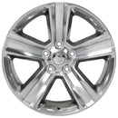 20" Replica Wheel DG65 Fits Dodge RAM Rim 20x9 Polished Wheel