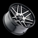 17x9 Ion 147 Black Machined 8x170 ET0 CB125.2 Wheel Rim