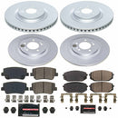 PowerStop Z23 Daily Driver Premium Carbon-Fiber Ceramic Brake Pad and Fully Coat
