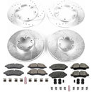 PowerStop Z23 Daily Driver Carbon-Fiber Ceramic Brake Pad and Drilled & Slotted