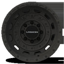17x10 Vision 403 Tactical Satin Black Wheel 8x165.1 ET-25 CB125.2