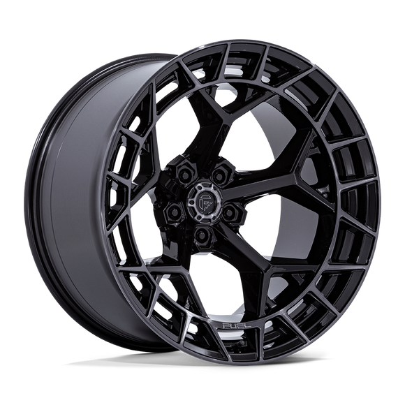 22x12 Fuel Off-Road FC873 Charger Gloss Black Dark Tint 5x127 ET-44 Wheel