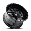 20x10 American Truxx AT1914 Euphoria Black Milled 6x135 ET-19 Wheel Rim