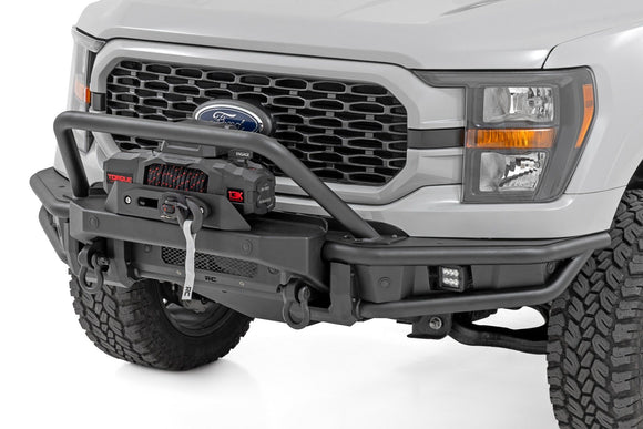 Rough Country Front Bumper Tubular Winch Mount for Ford F-150 21-23