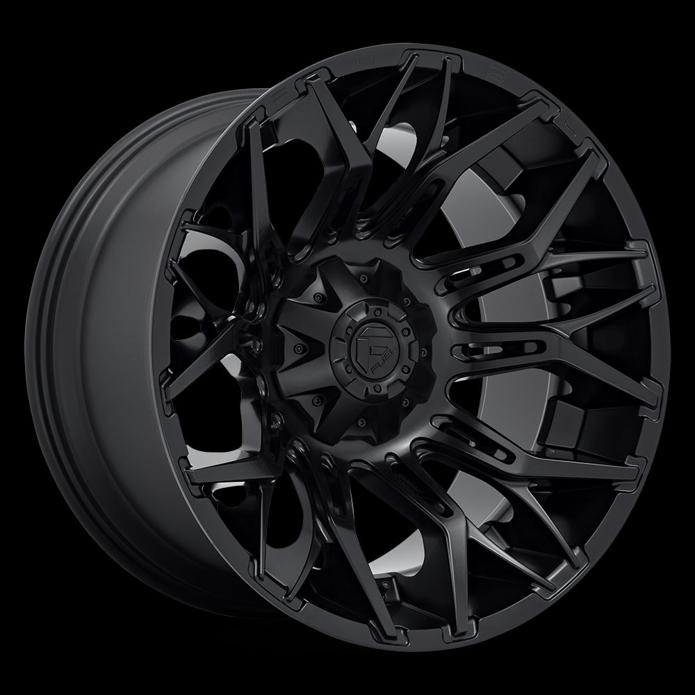 22X12 Fuel D772 TWITCH Blackout 5X114.3/5X127 ET-44 wheel/rim