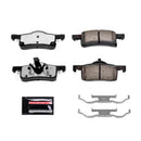 PowerStop Z36 Truck And Tow Carbon-Fiber Ceramic Brake Pads With Hardware