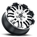 16x6.5 Vision 375 Warrior Gloss Black Machined Face 5x130 ET45 Wheel Rim-2