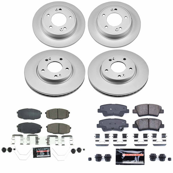 Z23 Daily Driver Premium Carbon-Fiber Ceramic Brake Pad and Fully Coated Rotor K