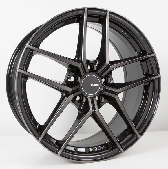 19X8.5 Enkei TY5 Wheel/Rim Pearl Black 5x120 ET38 19-8.5 5-120 Each