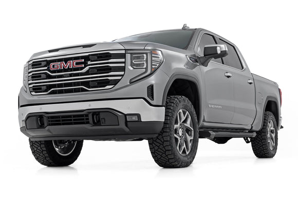 Rough Country Red 3.5 Inch Lift Kit for 19-24 GMC Sierra 1500