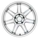 18x8.5 Kansei K17H Seven Hyper Silver 5x100 ET35 CB73.1 Wheel