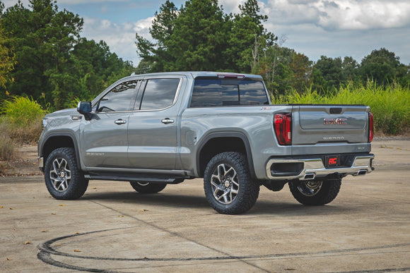 Rough Country Red 3.5 Inch Lift Kit for 25-26 GMC Sierra 1500