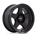 17X8.5 KMC KM728 Lobo Matte Black 6X139.7 6X5.5 ET-10 Wheel Rim-2