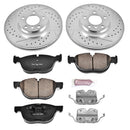 PowerStop Z23 Daily Driver Carbon-Fiber Ceramic Brake Pad and Drilled & Slotted