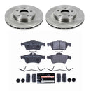 PowerStop Track Day Spec High-Performance Brake Pad and Rotor Kit