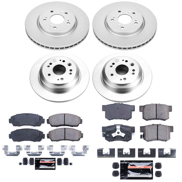 Z23 Daily Driver Premium Carbon-Fiber Ceramic Brake Pad and Fully Coated Rotor K