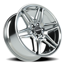 20x9 Vision 476 Wedge Chrome Wheel 6x132 ET30 CB74.5