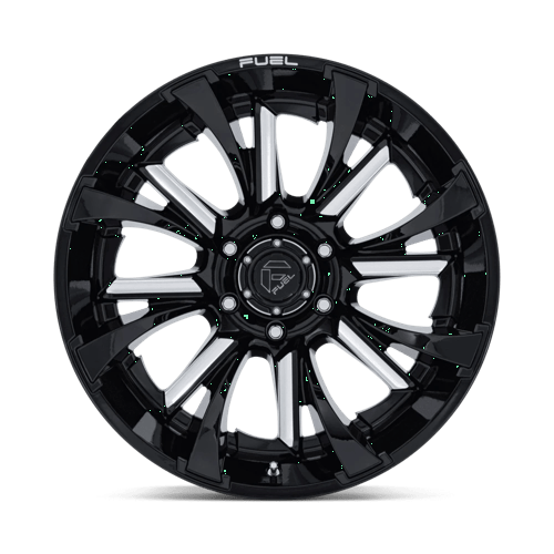 20x9 Fuel Off-Road FC895 Tantrum Gloss Black Milled 8x170 ET1 CB125.1 Wheel Rim