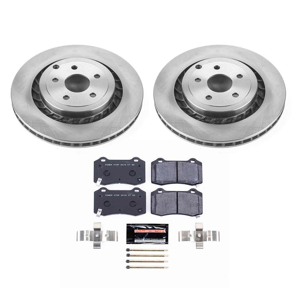 PowerStop Track Day High-Performance Brake Pad and Rotor Kit