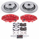 PowerStop Z26 Street Performance Ceramic Brake Pad, Drilled Slotted Rotor, and C