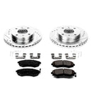 PowerStop Z23 Daily Driver Carbon-Fiber Ceramic Brake Pad and Drilled & Slotted