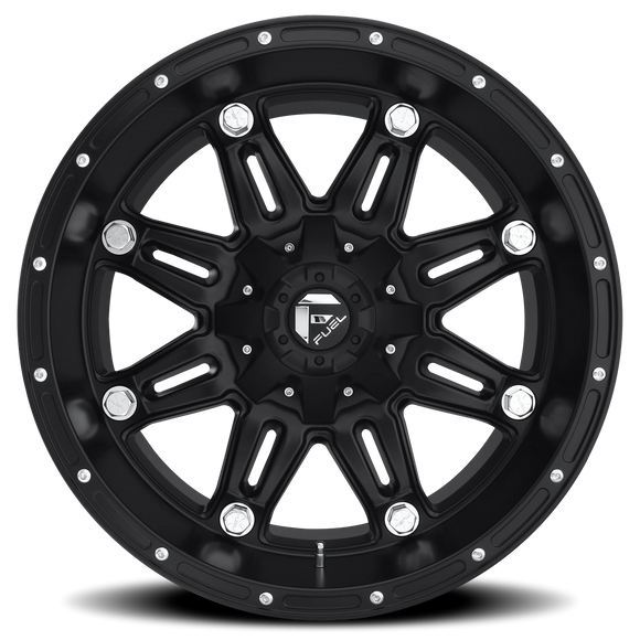 18x9 Fuel Off-Road D531 Hostage Matte Black 6x135 ET20 CB106.1 Wheel Rim