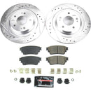 PowerStop Z23 Daily Driver Carbon-Fiber Ceramic Brake Pad and Drilled & Slotted