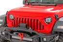 Rough Country Headlights DRL Halo LED 9" For Jeep Gladiator JT Wrangler 18-23